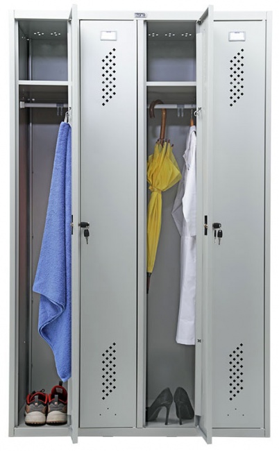 Шкаф металлический для одежды LS-41