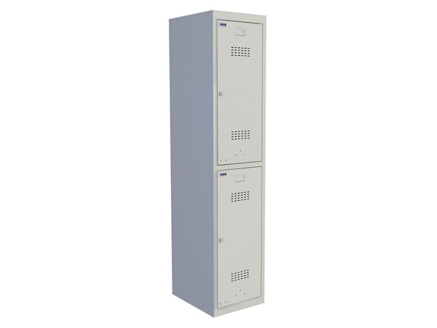 Металлический шкаф для раздевалок ПРАКТИК ML 12-40 (базовый модуль)