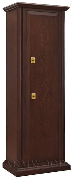 Универсальный сейф с отделкой натуральным деревом Armwood-46G Lux (один из многих вариантов дизайна)