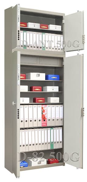Данный сейф можно использовать в комплекте с антресолью D-ANT.500 G.