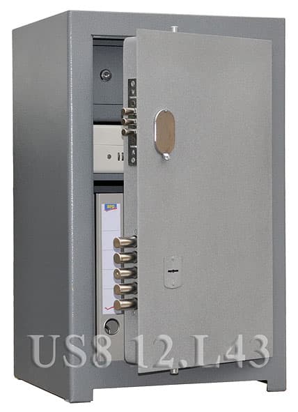 Универсальный сейф для документов, пистолетов, боеприпасов US8 12.L43