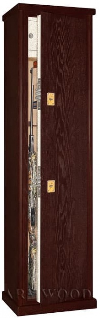 Элитный оружейный сейф в дереве Armwood-55.074 LUX (один из многих вариантов дизайна)