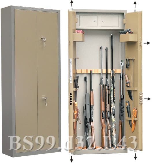 Оружейный сейф BS99.d32.L43
